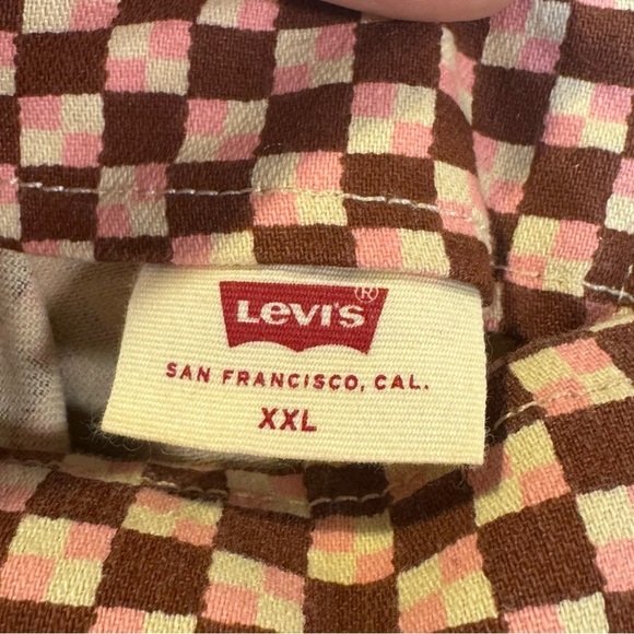 Levi’s Danny women’s Checkered Dress, size XXL, NWT, - Picture 11 of 13